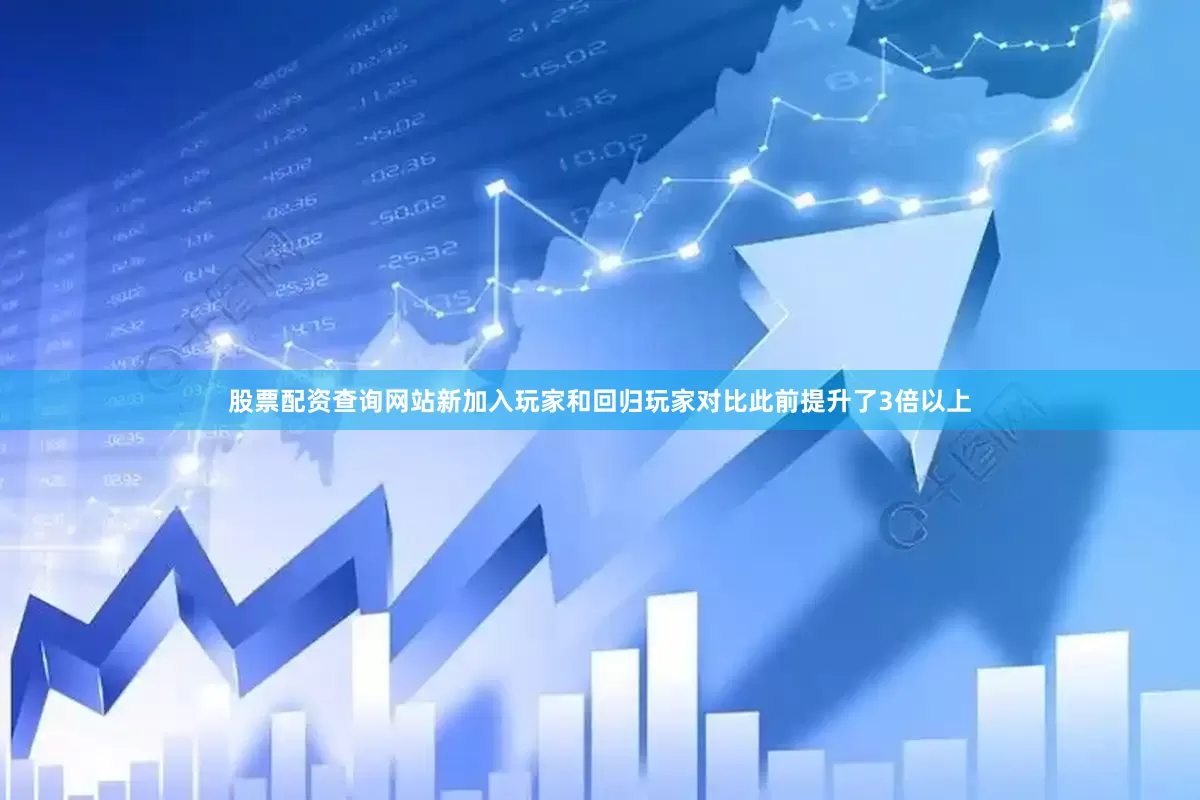股票配资查询网站新加入玩家和回归玩家对比此前提升了3倍以上