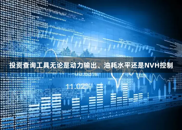投资查询工具无论是动力输出、油耗水平还是NVH控制